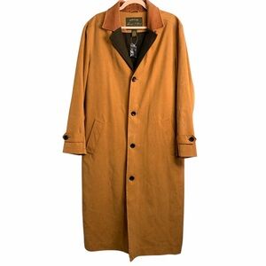 Orvis Men's Brown Trench Coat medium